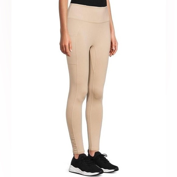 NWT Free People Movement Out of Your League Ruched Leggings in Clay - XS - Picture 16 of 16